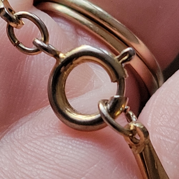 Relisted -Antique locket Myrtle MC 1901 gold watch case necklace Victorian - Picture 7 of 17